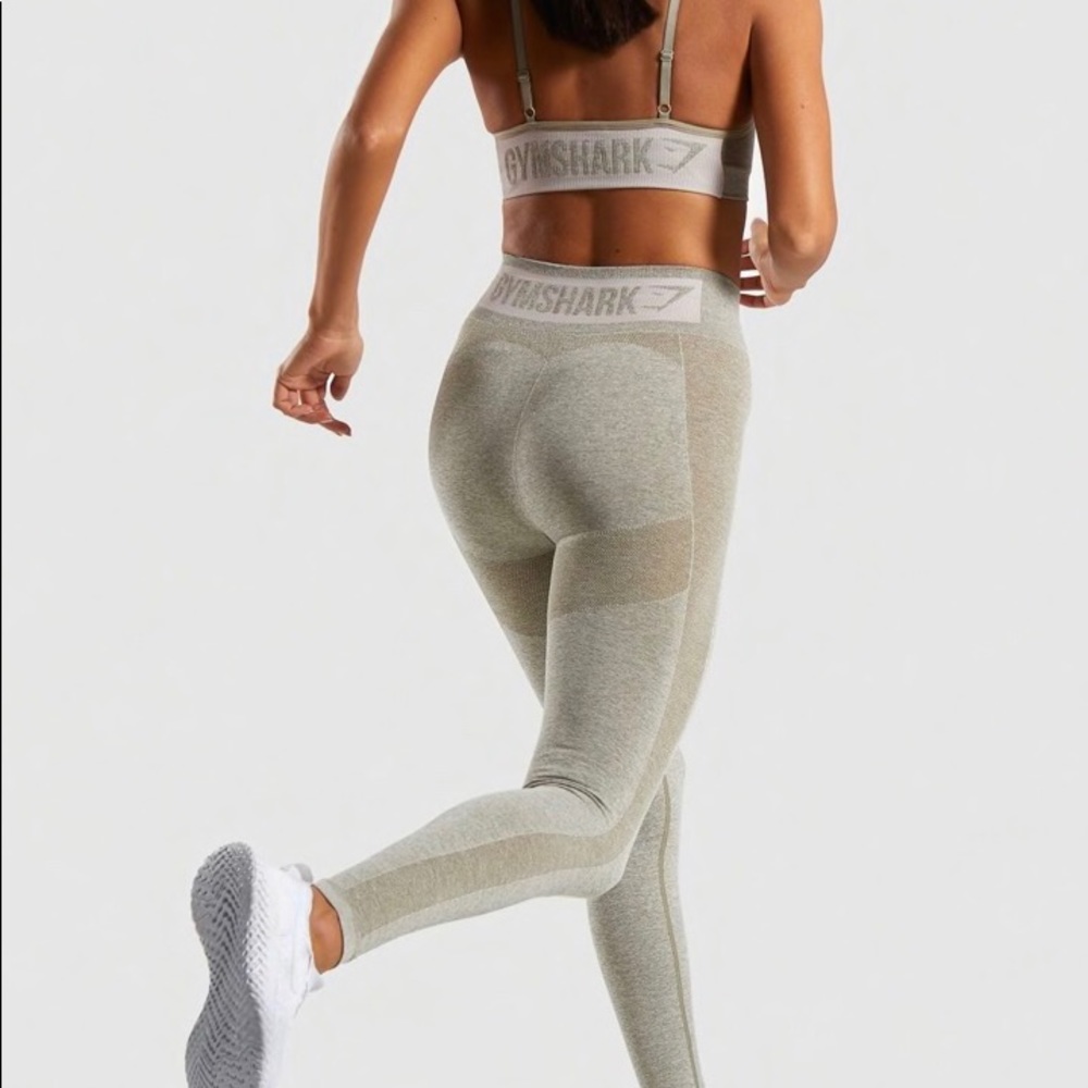 GYMSHARK HIGH WAISTED FLEX LEGGINGS/BRA/CROP-TOP